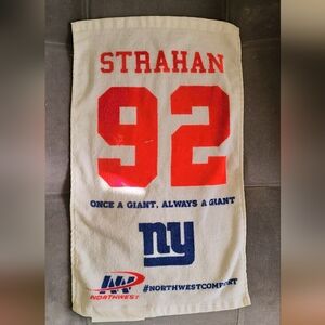 New York Giants Michael Strahan #92 Game Day Rally Towel